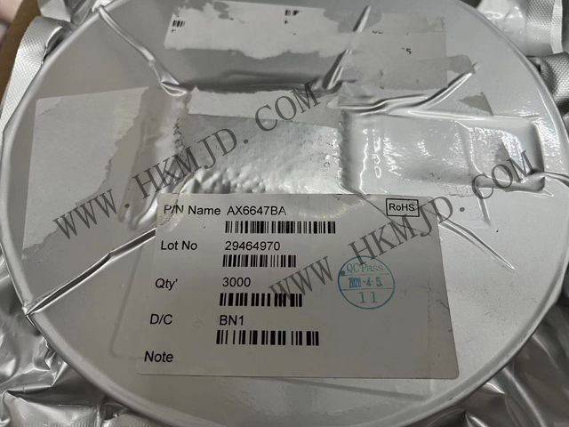 原裝現(xiàn)貨出售 AX6647BA 低壓差線性穩(wěn)壓器，KTS1677BEVH 負(fù)載開關(guān)