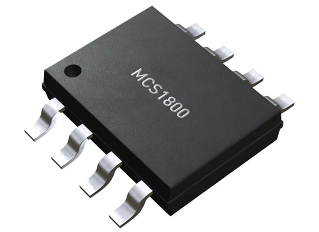 MCS1800GS-25：±3%、3.3V、線性霍爾效應電流傳感器