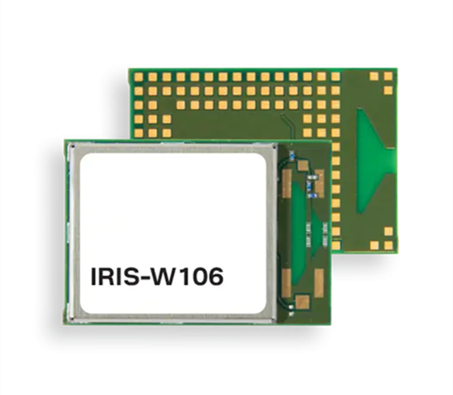 u-blox IRIS-W106-10B 多無線MCU模塊，Open CPU 架構(gòu)，帶內(nèi)置 PCB 天線