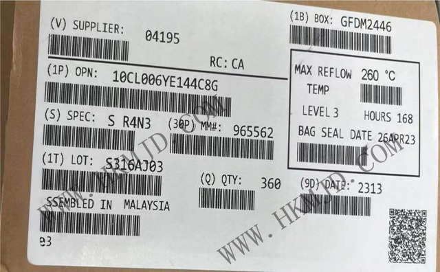 10CL006YE144C8G