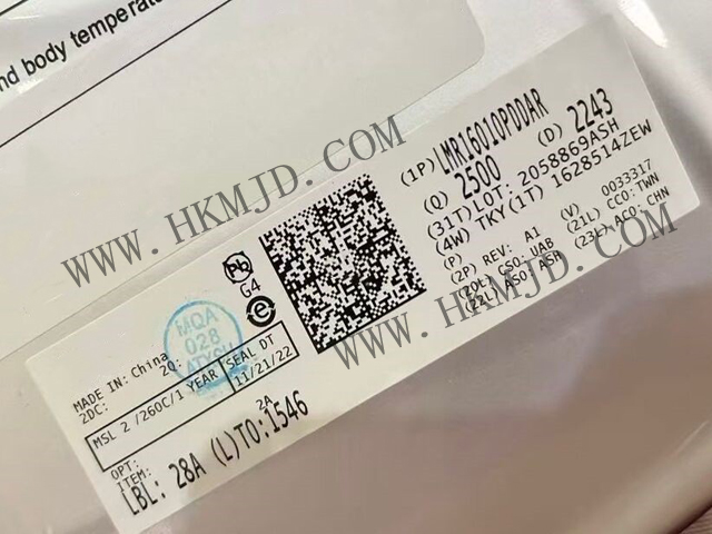 LMR16010PDDAR(TI): SIMPLE SWITCHER? 60V、1A 降壓轉(zhuǎn)換器（IQ 為 40μA）