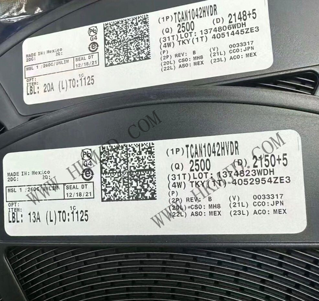 [供應] TCAN1042HVDR (TI) 高速 CAN 收發(fā)器，SOIC-8