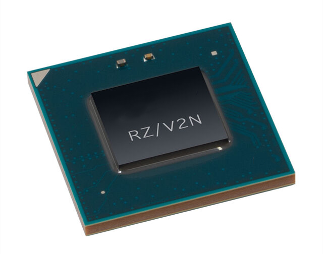 RZ/V2N系列：R9A09G056N44GBG 四核視覺(jué) AI MPU、15TOPS 、雙攝像頭、高能效