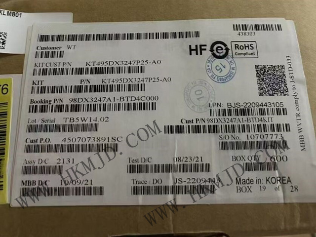 明佳達(dá)電子：專業(yè)分銷Marvell? 98DX3247A1-BTD4C000以太網(wǎng)交換機(jī)芯片