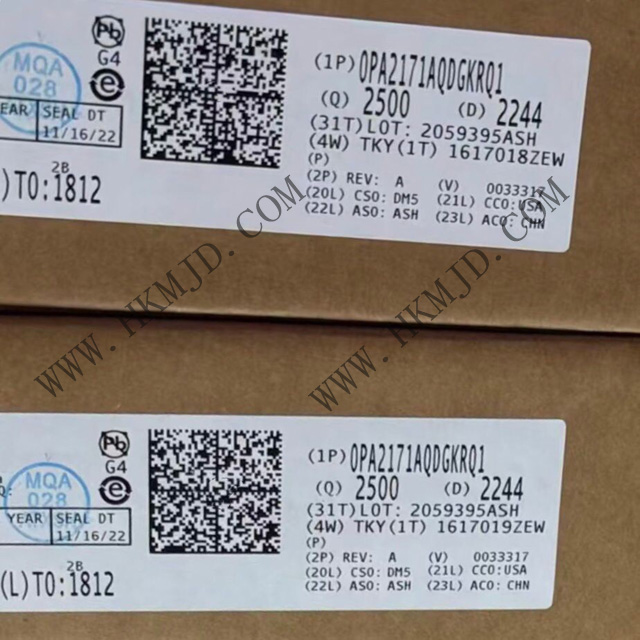 汽車級放大器_OPA2171AQDGKRQ1_36V、3MHz、低功耗運算放大器